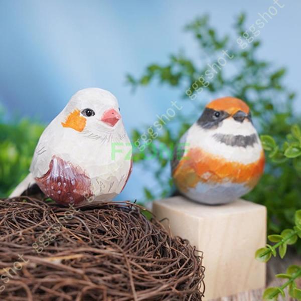 鳥 とり 北欧 北欧雑貨 木製 アニマル 天然木 オブジェ インテリア雑貨 小動物像 鳥の雑貨 動物...
