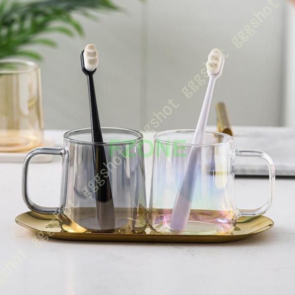 グラスマグ マグカップ ガラス 透明 クリア ガラス食器 耐熱 かわいい おしゃれ 食器 コーヒー ...