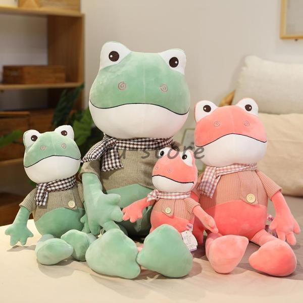 ぬいぐるみ 蛙 かえる 柔らかい おもちゃカエル  抱き枕 子供玩具 お誕生日プレゼント 90cm