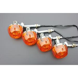 CB ウインカー 汎用 クリア 新品 4個 ホーク CB500F CB400f CB750four