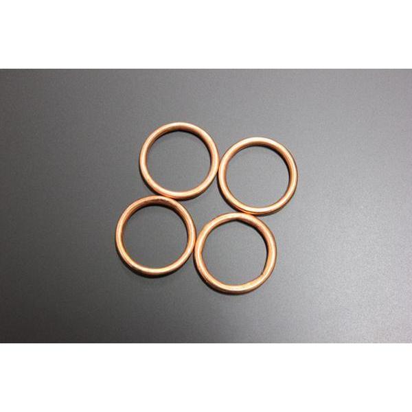 マフラーガスケット 新品 1枚 汎用 23x30 XH-02 ジャイロX DJ-1 ベンリィ110 ...