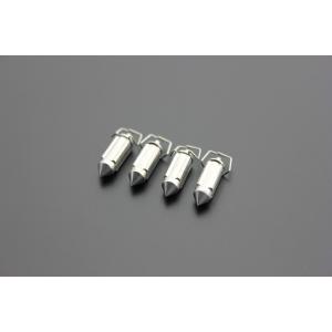 フロートバルブ 純正CVKキャブレター用 4個セット 新品