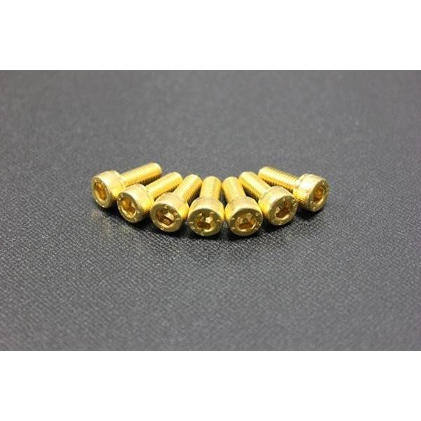 タンクキャップ ボルト 金メッキ 7本 新品 ZRX400 ゼファー400 ゼファー750  ZRX...