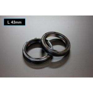 L 43mm フロントフォーク オイルシール 新品 2個 YZF-R1 R6