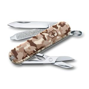 ＶＩＣＴＯＲＩＮＯＸ　ビクトリノックス クラッシック・デザートカモフラージュ　0.6223.941　日本正規品　保証書付属　メール便送料無料｜cosmos