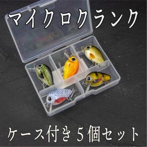 クランクベイト 15個セット バス釣り用　ケース付き クランクベイト 15個セット バス釣り用 ケース付き