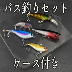 ルアー オフセット ワーム フック セット ケース付き : コスパ