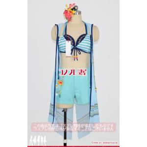 アイドルマスターシンデレラガールズ デレステ フルセット 2600 特訓後 コスプレ問屋 コスプレ衣装 2600 特訓後 塩見周子 塩見周子 ブルー ホライズン トップの