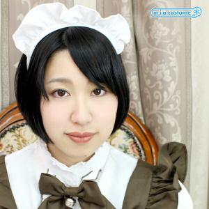 1235C▲ カチューシャ単品 色：白 サイズ：フリー メイドさん