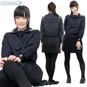 1126CMBセーラー服 川村中学校・高等学校（川村学園）冬服