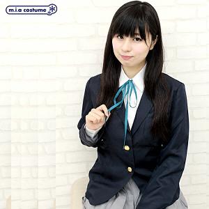 1210F●【送料無料・即納】制服 スクール紐タイ単品 色：水色 コスチューム コスプレ｜cosplaymode