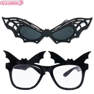 1303J■ B品 サングラス コウモリ 黒 ブラック 吸血鬼