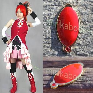 魔法少女 佐倉杏子 ソウルジェム コスプレ 小道具 MilicaBooks｜cospurehonpo