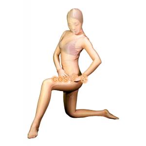 全身タイツ 肉色 光沢のある ゼンタイ  コスプレ衣装