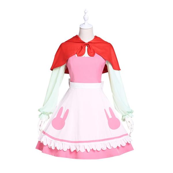 小林さんちのメイドラゴン カンナカムイ マッチ売りの少女 風 コスプレ衣装 イベント 演出服 変装 ...