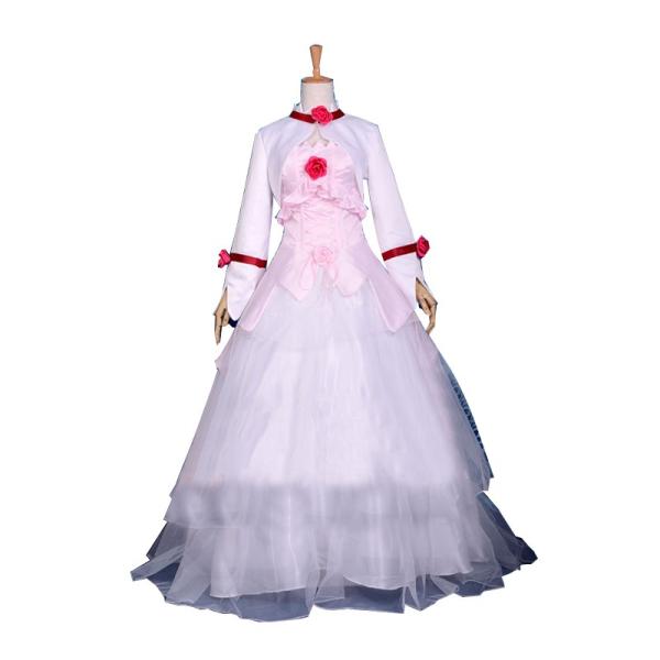 コードギアス 反逆のルルーシュ　ユーフェミア・リ・ブリタニア 風 コスプレ衣装 イベント 演出服 変...