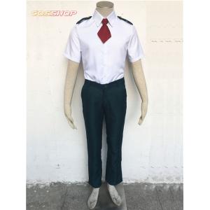 僕のヒーローアカデミア　雄英高校　緑谷出久 デク　夏服 風 コスプレ衣装 イベント 変装 COS C...