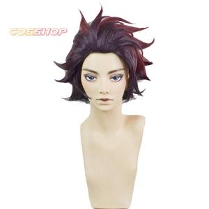 鬼滅の刃 風 獪岳（かいがく） コスプレウィッグ かつら WIG 耐熱