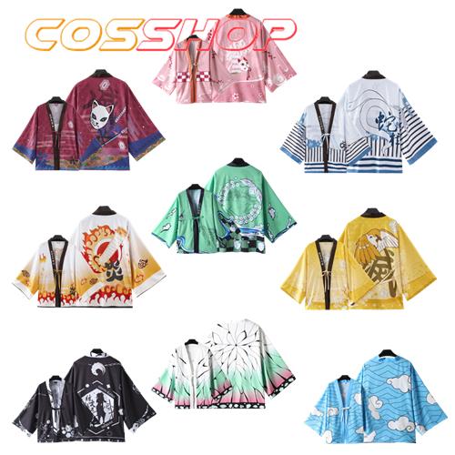 鬼滅の刃 コスプレ衣装　竈門炭治郎　竈門禰豆子　胡蝶しのぶ 義勇 善逸　伊之助　鱗滝左近次　羽織 は...