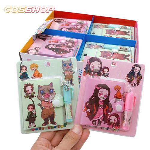 鬼滅の刃 炭治郎　禰豆子　善逸　伊之助　キャンパスノート　ボールペン付き 2冊セット キャラクター　...