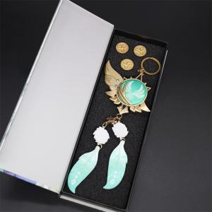 原神 げんしん キーホルダー 神の心 風 ウェ...の詳細画像1
