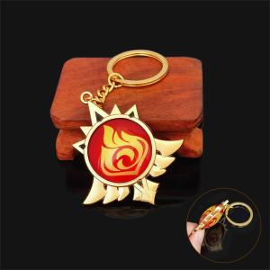 原神 神の目 キーホルダー モンド 鍵 バッグ...の詳細画像1
