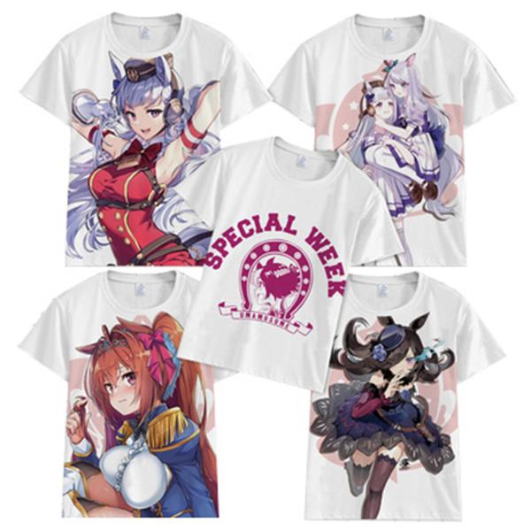 ウマ娘 プリティーダービー Tシャツ 半袖 男女兼用 服 コスプレ アニメ コスチューム 子供服 日...