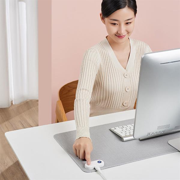 マウスパッド 加熱 デスクパッド 3段階温度制御 10秒速熱 3時間に自動停止 多重保護 ゲーム P...