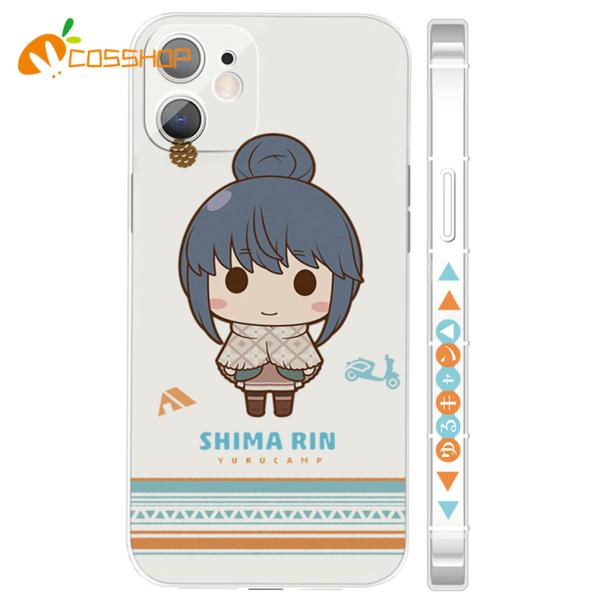 ゆるキャン　志摩リン　iPhoneケース スマホケース シリコン　お揃いでも人気 iPhone13バ...