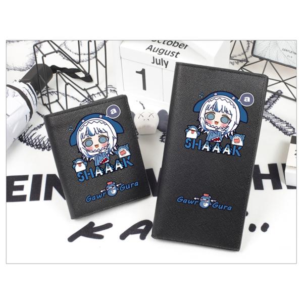 バーチャルYouTuber　サメちゃん ホロライブ がうる・ぐら Gawr Gura　グッズ 財布