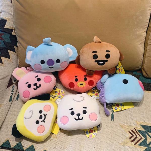 BT21 ぬいぐるみ 20cm　キャラクター人形 ファンギフト 可愛い 抱き枕 BTS 公式 防弾少...