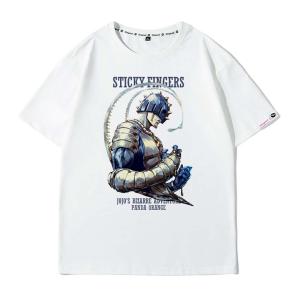 ジョジョの奇妙な冒険 半袖 Tシャツ 夏服 男...の詳細画像3