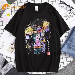 ジョジョの奇妙な冒険 風 Tシャツ コットンコ...の詳細画像1