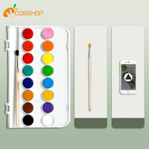 固形水彩絵の具顔料セット 透明水彩絵の具 16...の詳細画像1