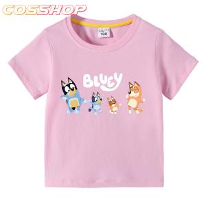 多色・多柄春夏新作 子供服 半袖Tシャツ ブルー...の商品画像
