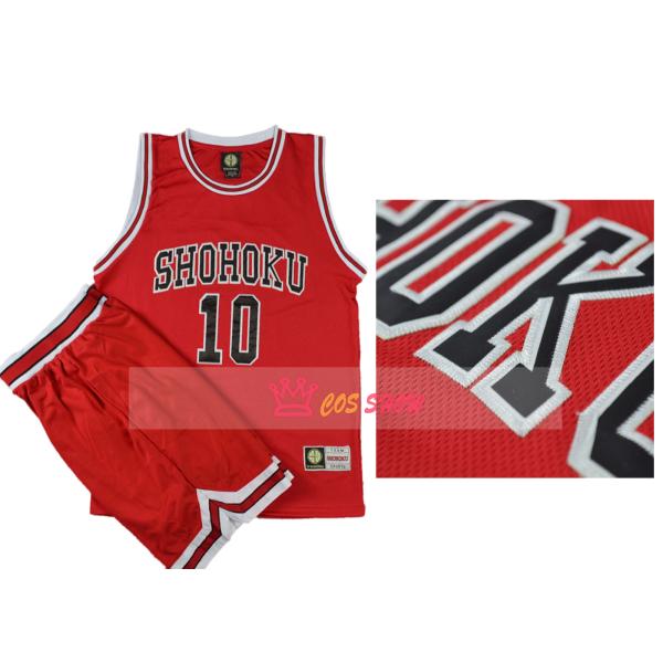 実物撮影 スラムダンク SLAM DUNK 湘北高校 桜木花道 SHOHOKU ユニフォーム コスプ...