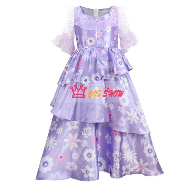 ミラベルと魔法だらけの家 イザベラ コスプレ衣装 大人用 子供用 cosplay仮装 人気 舞台装 ...