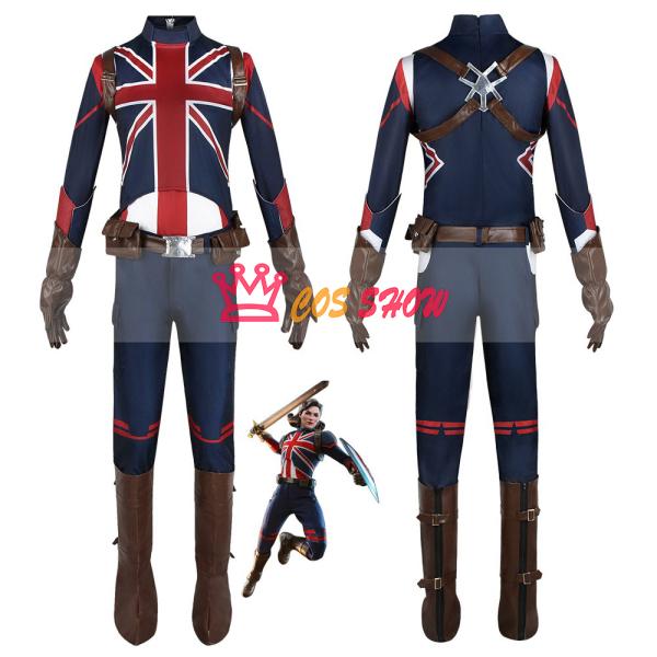 What If…? キャプテン・カーター コスプレ衣装 全身タイツ cosplay 仮装 イベント ...