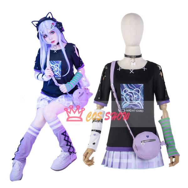 プロジェクトセカイ プロセカ 25時、ナイトコードで 宵崎奏 コスプレ衣装 この街一番の専門店で 特...