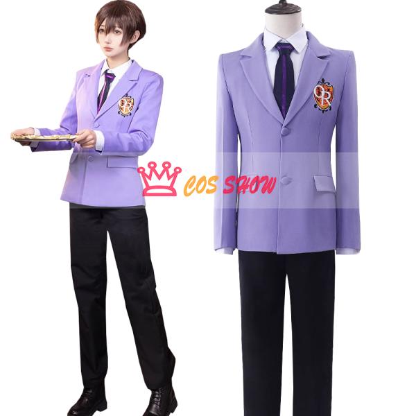 桜蘭高校ホスト部 男子制服 藤岡ハルヒ 須王環 コスプレ衣装 刺繍 運動服 仮装 イベント 日常服 ...