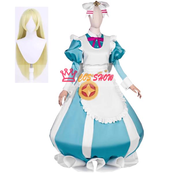 魔法少女にあこがれて 杜乃こりす ネロアリス コスプレ衣装 ウィッグ パニエ 追加可能 cospla...