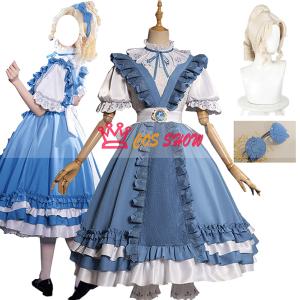 第五人格 IdentityV 記者 夢境の中のアリス アリス・デロス コスプレ衣装 ウィッグ追加可能 cosplay 仮装 イベント ステージ服 舞台 ハロウィン クリスマス