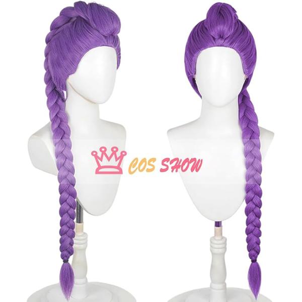 K-POPガールズ!デーモン・ハンターズ風 ルミ Rumi ウィッグ 耐熱かつら 男女兼用 コスチュ...