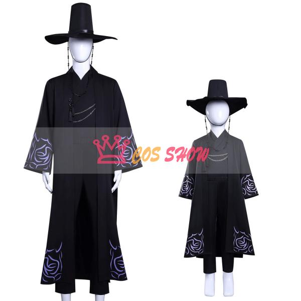 KPOPガールズ! デーモン・ハンターズ風 ボーイズ衣装 コスプレ衣装 cosplay 仮装 子供 ...