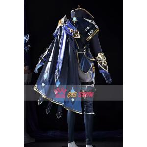 原神 げんしん ローエン コスプレ衣装 ウィッ...の詳細画像1
