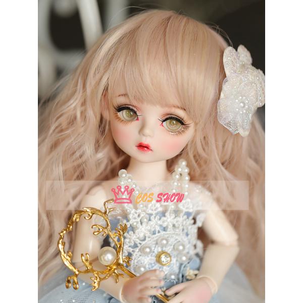実物撮影 1/6 BJD人形 球体関節人形 ドール 可動ボディ 30cm お嬢様 レース ワンピース...