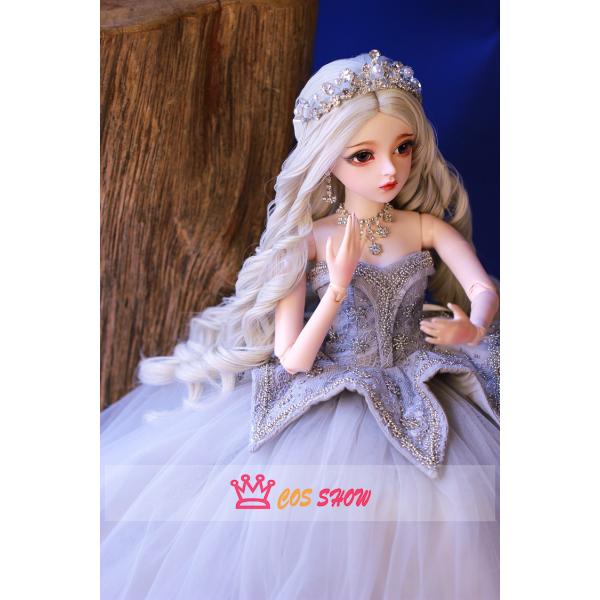 1/3 BJD 球体関節人形 ドール 可動ボディ BJD人形60cm シンデレラ レースワンピース ...