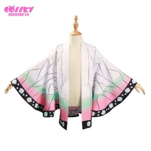 鬼滅の刃 風 胡蝶 しのぶ コスプレ 羽織のみ 子供用