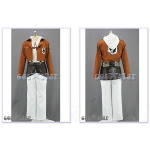 コススター 進撃の巨人 アニ レオンハート 憲兵団風 コスプレ衣装  【男女XS〜XXXLサイズ 完...