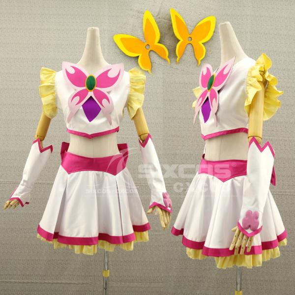 Yes!プリキュア5 GOGO 夢原のぞみ 風 コスプレ衣装